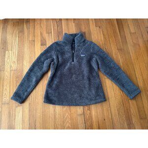 Patagonia Sherpa 1/4 Zip Sweater Pullover Women's Blue Size M